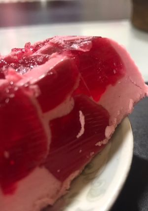 Una foto de Gelatina mosaico 2 ingredientes