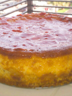 Una foto de Tarta de queso fácil al horno