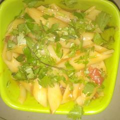 Masala pasta A picture of Masala pasta.