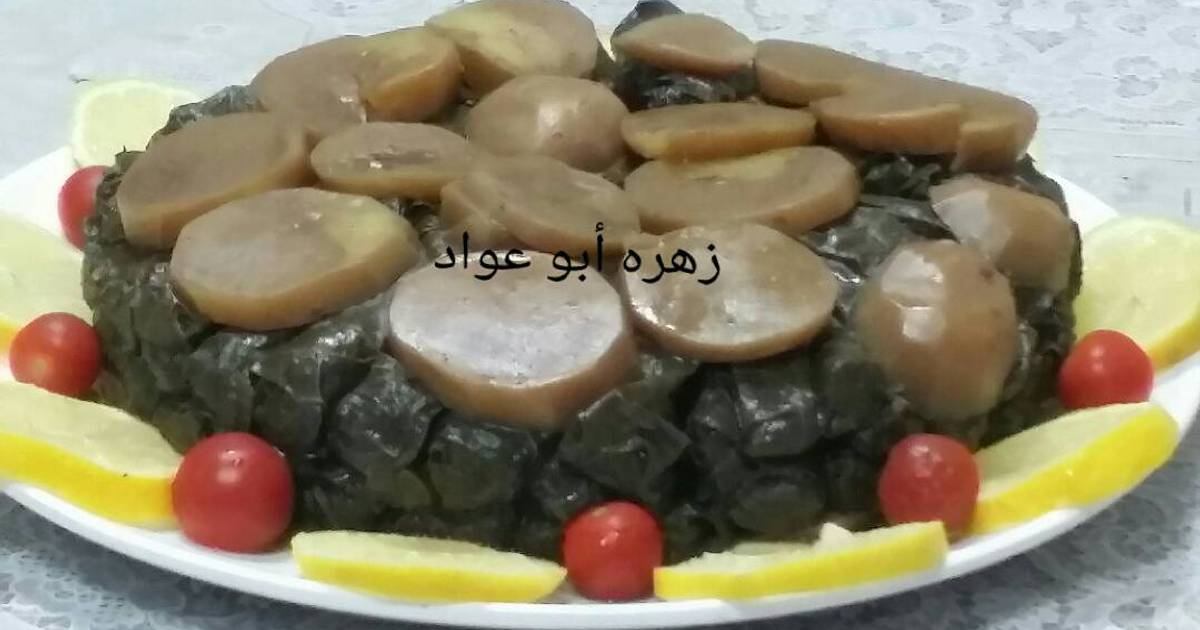 طريقة عمل ورق عنب حامض 303 وصفة سهلة وسريعة كوكباد