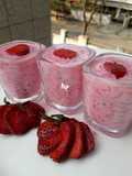Strawberry Falooda Shots