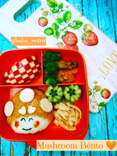Foto resep Mushroom Bento 🍄