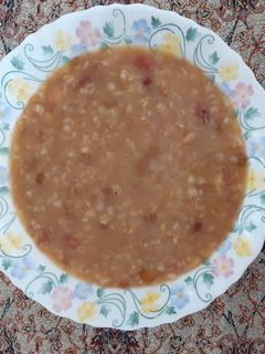 عکسی از دستور آش گندم