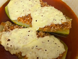 Zapallitos italianos rellenos
