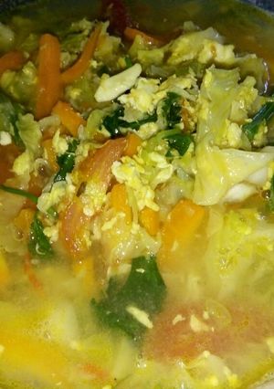 Foto resep Sop telur orak arik
