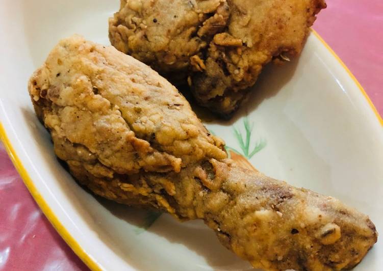 Ayam krispi berempah #bikinramadhanberkesan