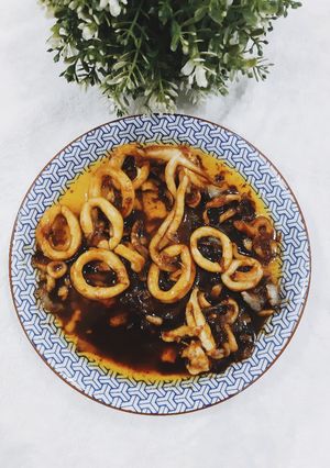 Foto resep Cumi goreng mentega