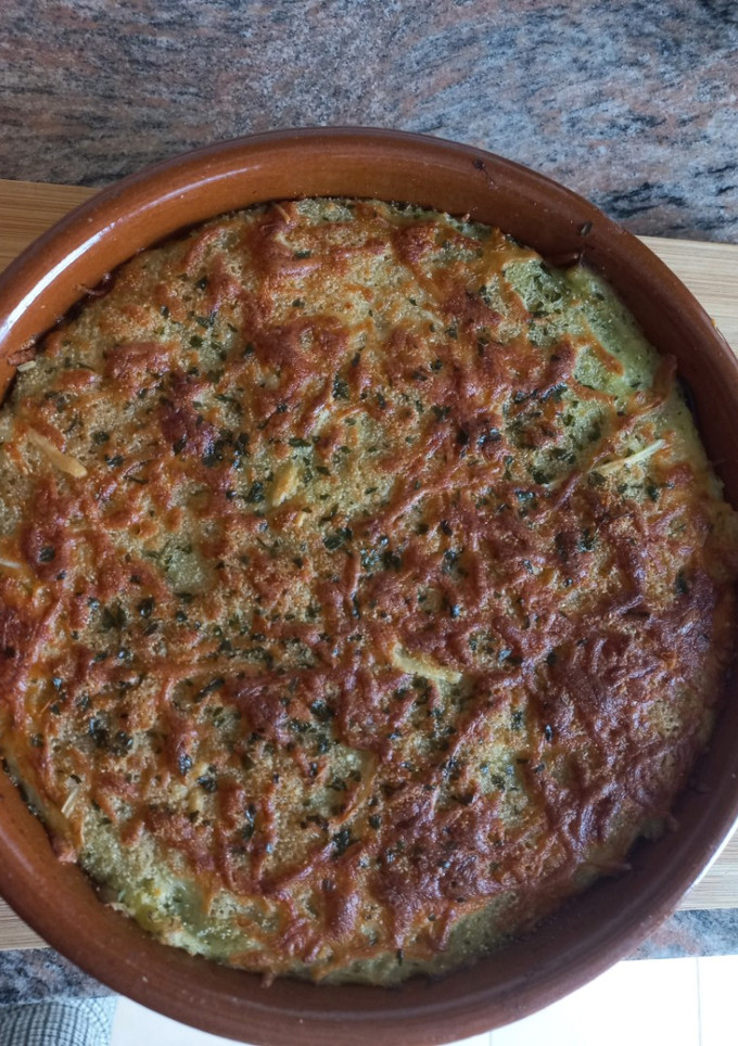 Una foto de Pastel de brócoli relleno 🥦