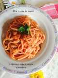 🍝Linguine al sugo di vongole e pomodoro 🍅