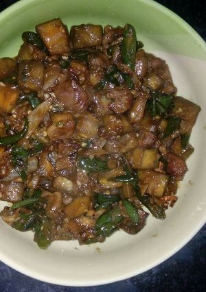 Foto resep Oseng terong ati ampela