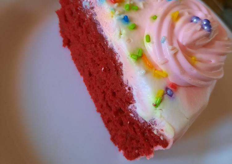 Recipe of Award-winning Eggless Red Velvet Cake