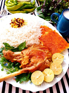 عکسی از دستور چلو گوشت