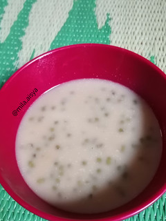 Foto resep Bubur kacang hijau kental rice cooker