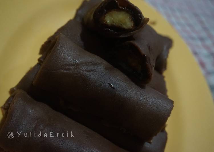 Dadar gulung chocolatos pisang #BikinRamadhanBerkesan