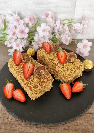 Ferrero Rocher szelet recept fotója