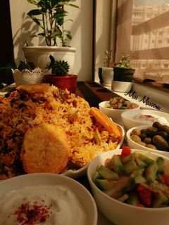 عکسی از دستور لوبیا پلو خوش طعم