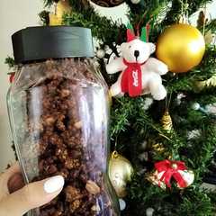 Una foto de Granola con cacao🌾🍫