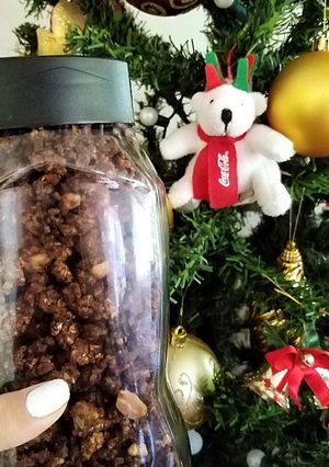 Una foto de Granola con cacao🌾🍫