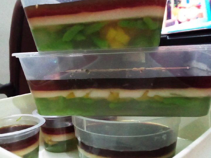 Langkah Mudah untuk Membuat Resep Puding Cendol Layer yang Lezat Sekali Anti Ribet, Lezat
