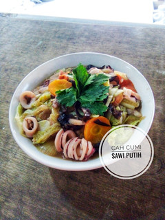 Foto resep Cah cumi sawi putih