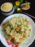 Proso millet upma