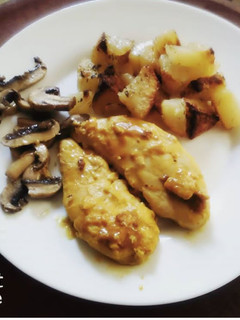 Una foto de Pollo a la mostaza