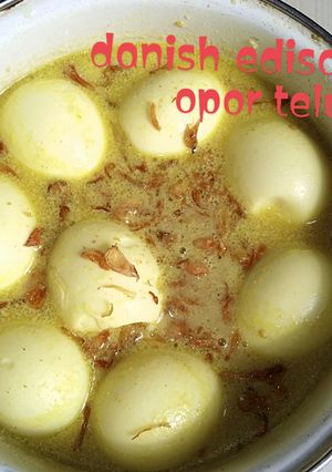 Foto resep Opor telur sederhana #6