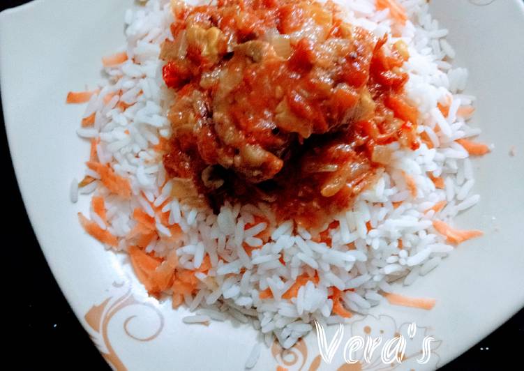 Recipe of Award-winning Rice and tomatoes sauce