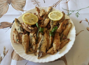 Foto principal de Boquerones al limón en sartén
