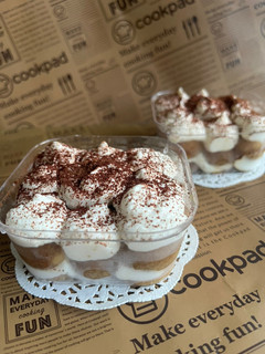 Foto resep Tiramisu mini box