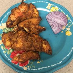 A picture of Oven Grilled Chicken (Indian Style).
