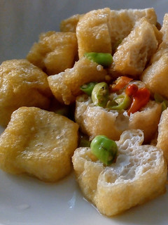 A picture of Spicy Tofu with Rice Vinegar.
