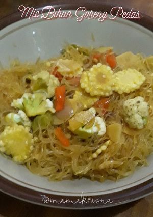 Foto resep Mie Bihun Goreng Pedas