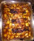 Rolo de carne no forno