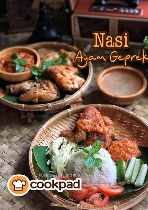 Gambar Nasi Ayam Geprek 🇮🇩