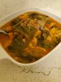Brad's West African Chicken, Collard Green, and Peanut Stew