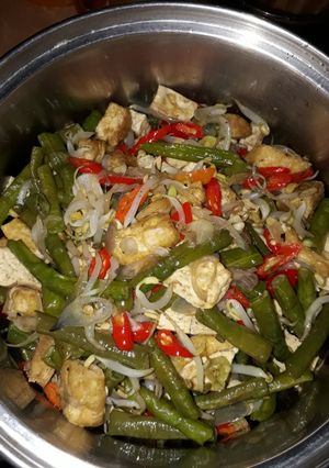 Foto resep Tumis kacang panjang