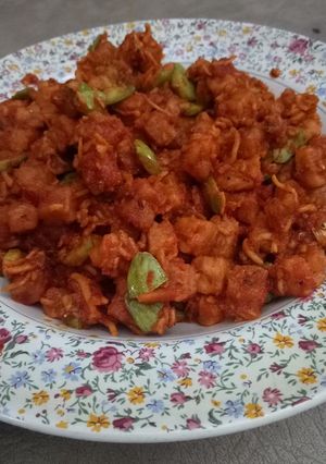 Foto resep Tempe teri pete balado