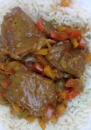A picture of Beef stew.