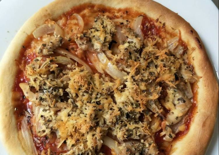 Resep Pizza 2 topping🍕🍕 yang Enak