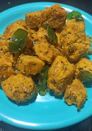 A picture of Karela na muthiya Bittergourd.