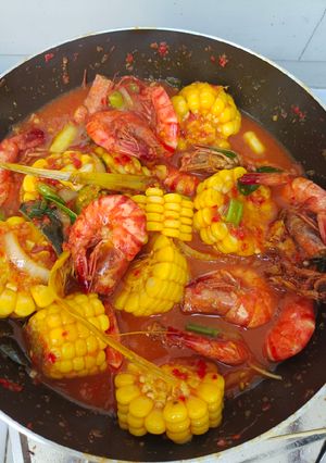 Foto resep Udang Saus Padang Favorit