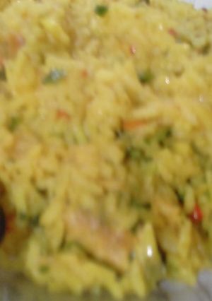 Una foto de Arroz con mariscos