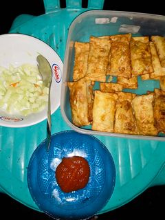 Foto resep Martabak telur sayur simple