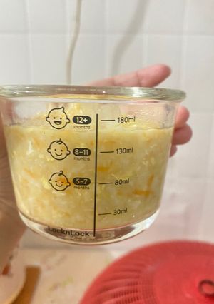 Foto resep Bubur wortel + jagung Bayi 8+ bulan