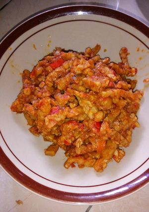 Foto resep Sambel goreng tempe