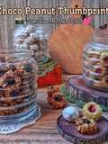 1 adonan kue kering untuk aneka variasi / cookies satset / variasi manis ➡️Choco Peanut Thumbprint