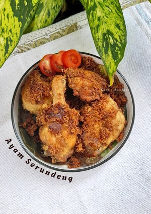 Foto resep 219. Ayam Serundeng