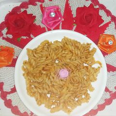A picture of Masala pasta.