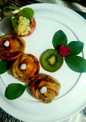 A picture of Stuffed Roses.
